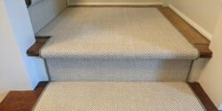 Carpet stair runner