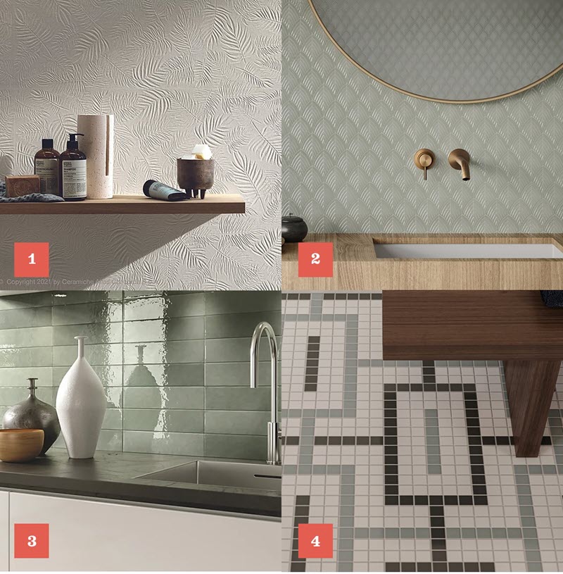 Special, subtle, new tile featured at Classique
