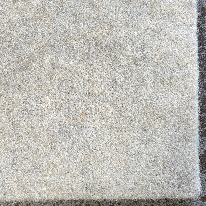 Felted Wool padding for carpet