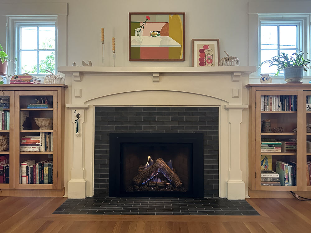 Stunning fireplace installation